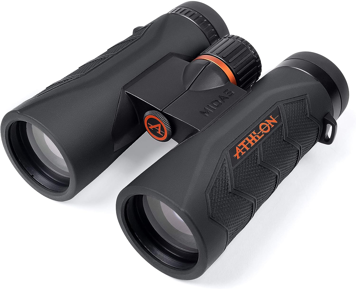 Athlon Optics 8x42 Midas G2 UHD Black Binoculars with Eye Relief for Adults and Kids, High-Powered Binoculars for Hunting, Birdwatching, and More